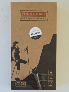 For Samsung S24 Ultra Phone - Black Protective Phone Case
